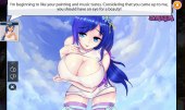 Busty manga girl with huge tits